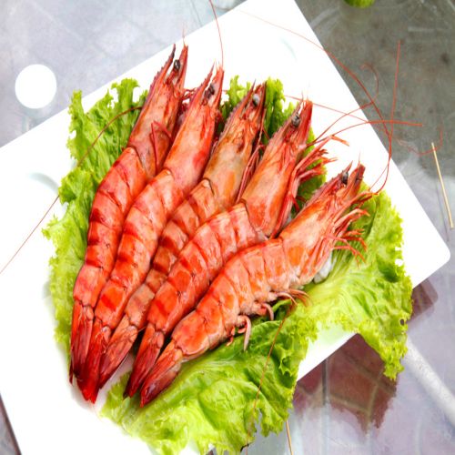 Frozen Cooked Black Tiger Shrimp